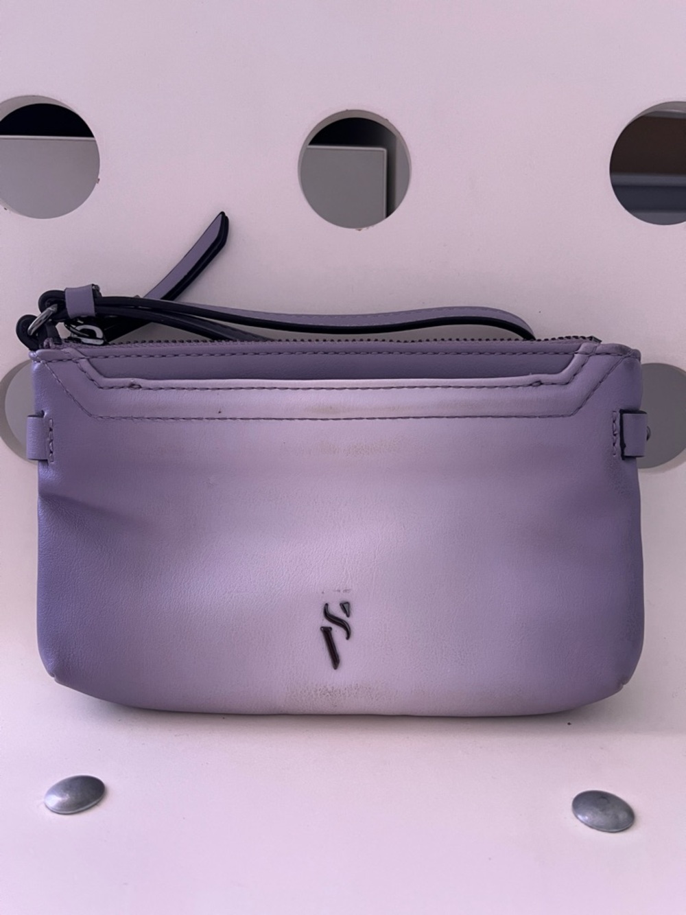 Lavender Hombre Wristlet Bag